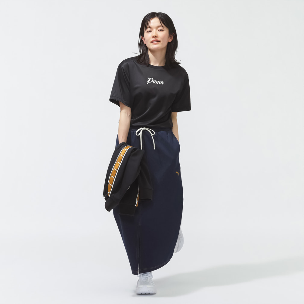 プーマ レディース 半袖 機能 Tシャツ ESS S ACTIVE SS グラフィック T