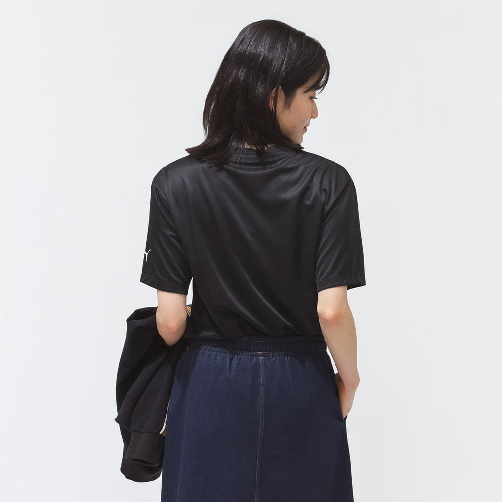プーマ レディース 半袖 機能 Tシャツ ESS S ACTIVE SS グラフィック T