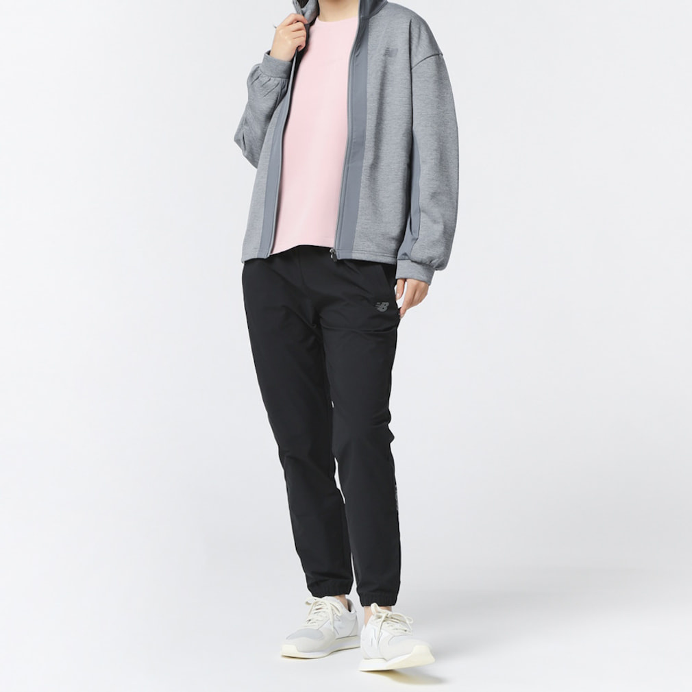ニューバランス THE CITY レディース 半袖 機能 Tシャツ ウーブン
