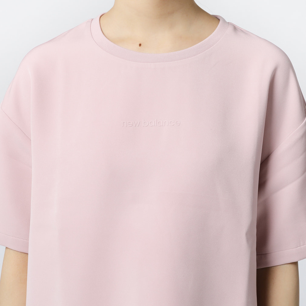ニューバランス THE CITY レディース 半袖 機能 Tシャツ ウーブン