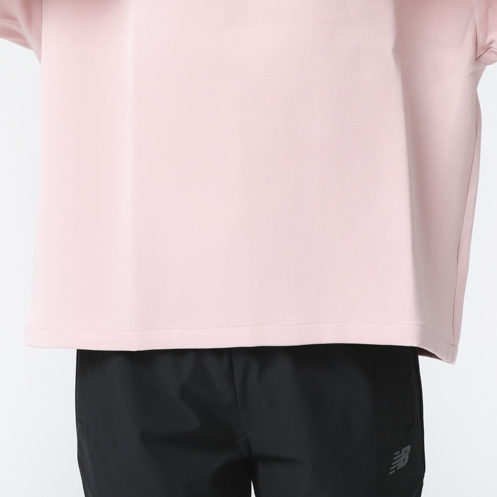 ニューバランス THE CITY レディース 半袖 機能 Tシャツ ウーブン