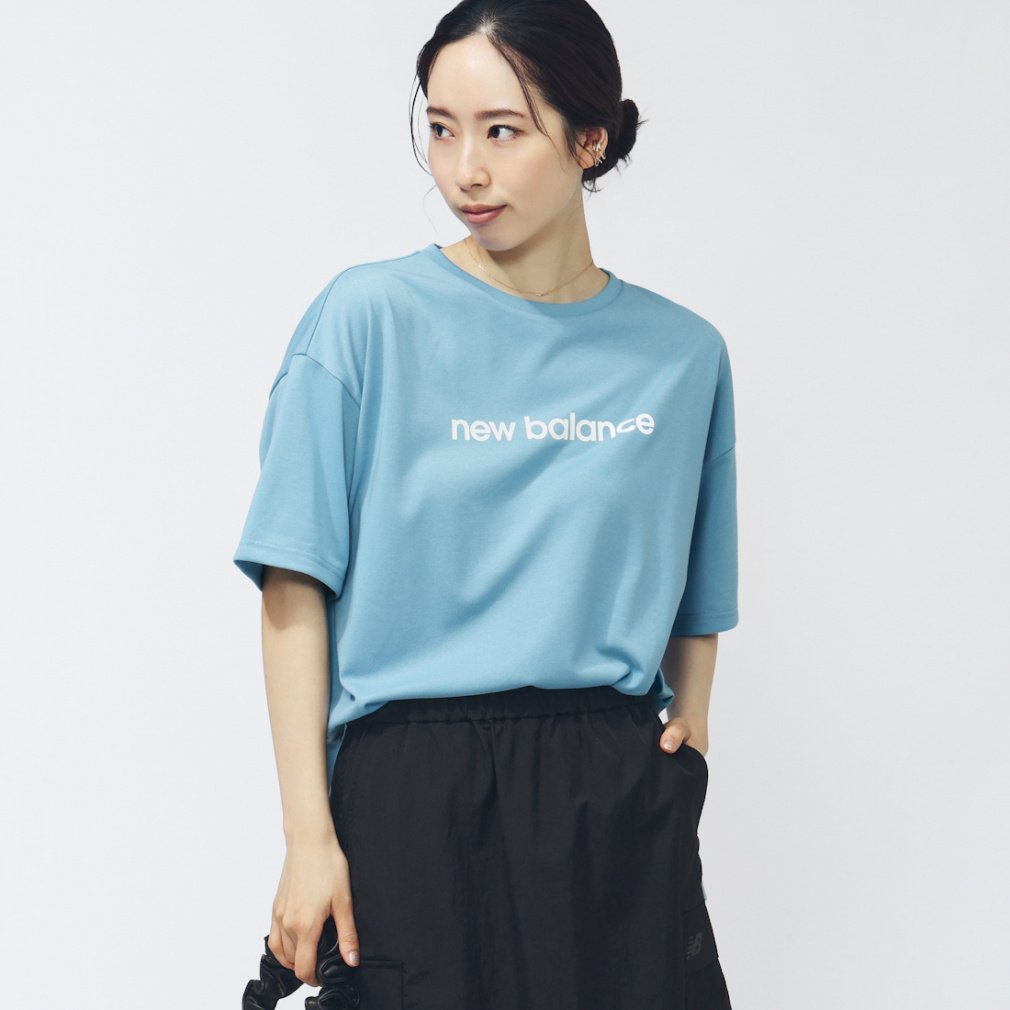 ニューバランス レディース 半袖 機能 Tシャツ ファンクションサイド