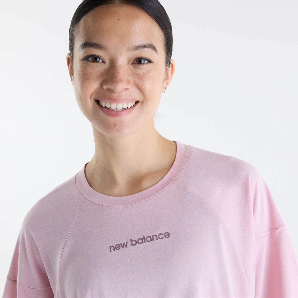 ニューバランス レディース 半袖 機能 Tシャツ NBロゴTシャツ WT62X2MM