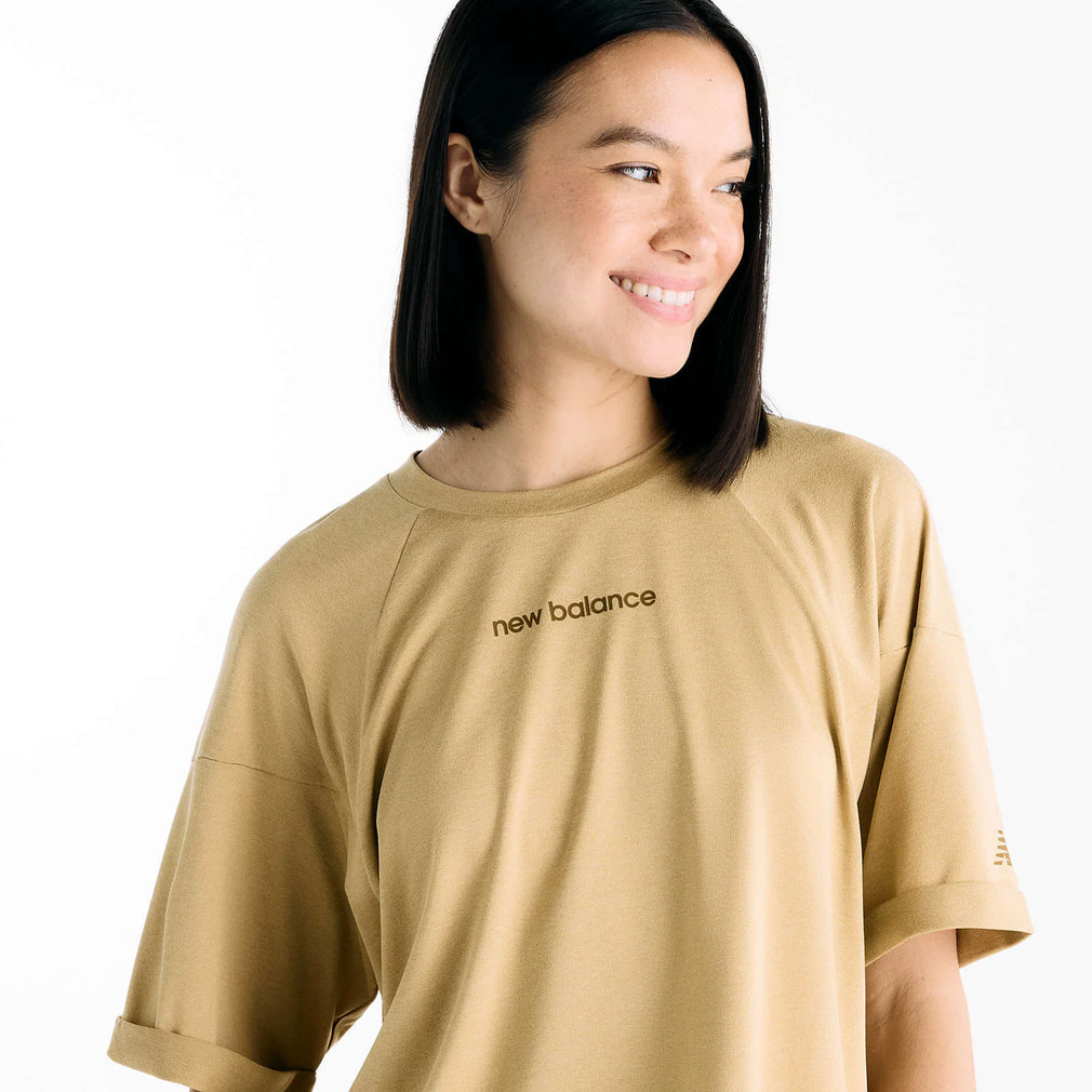 ニューバランス レディース 半袖 機能 Tシャツ NBロゴTシャツ WT62X2MM