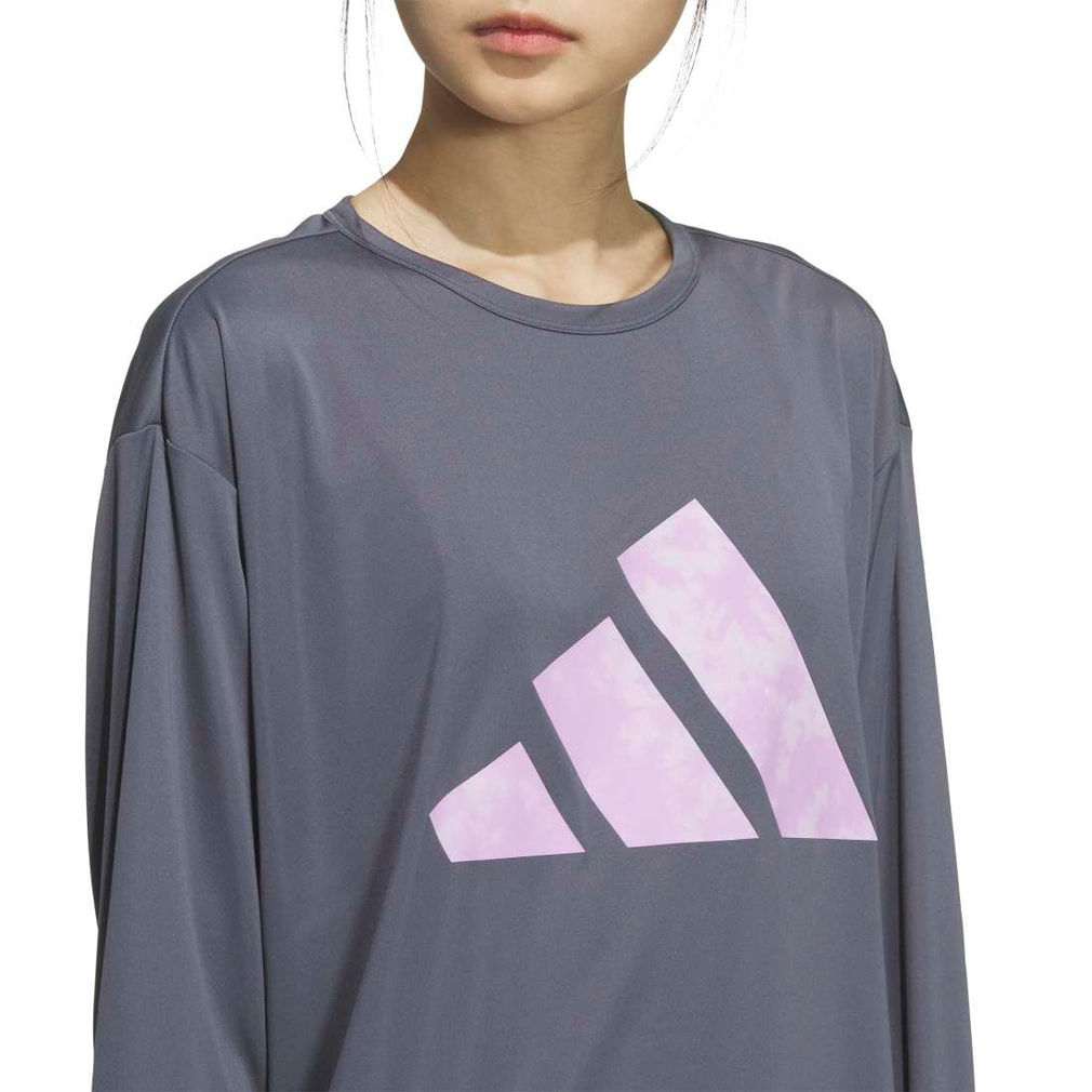 アディダス レディース 長袖 機能 Tシャツ マストハブ ルーズフィット