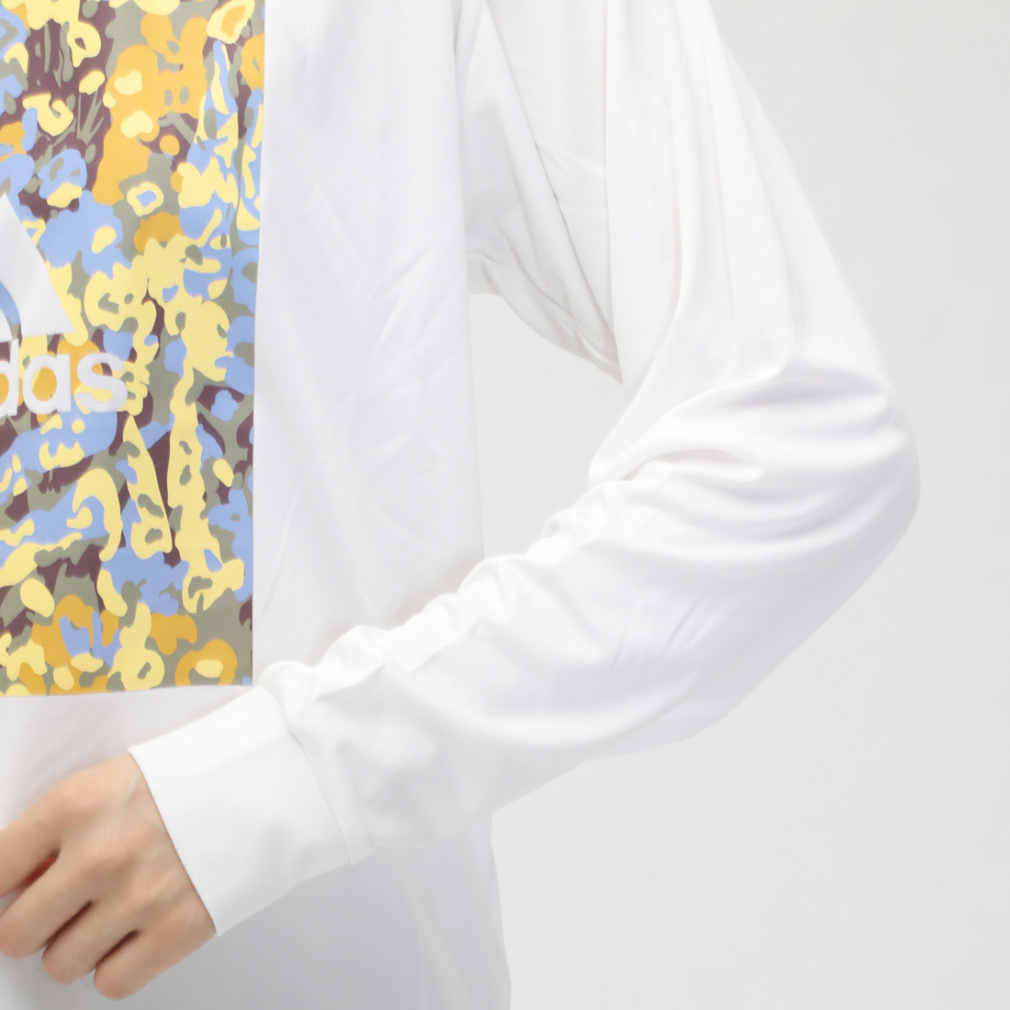 アディダス レディース 長袖 機能 Tシャツ W FLORAL LS Tシャツ KPX13