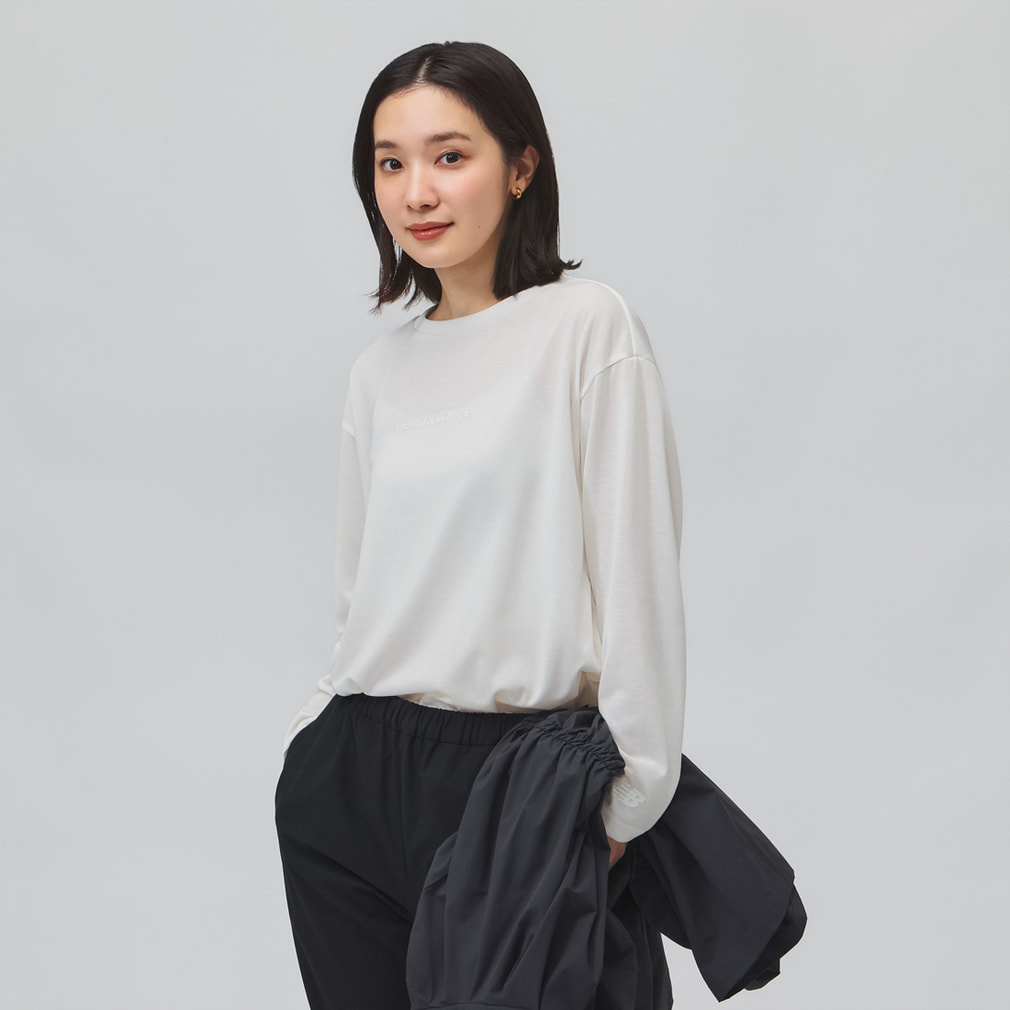ニューバランス THE CITY レディース 長袖 機能 Tシャツ