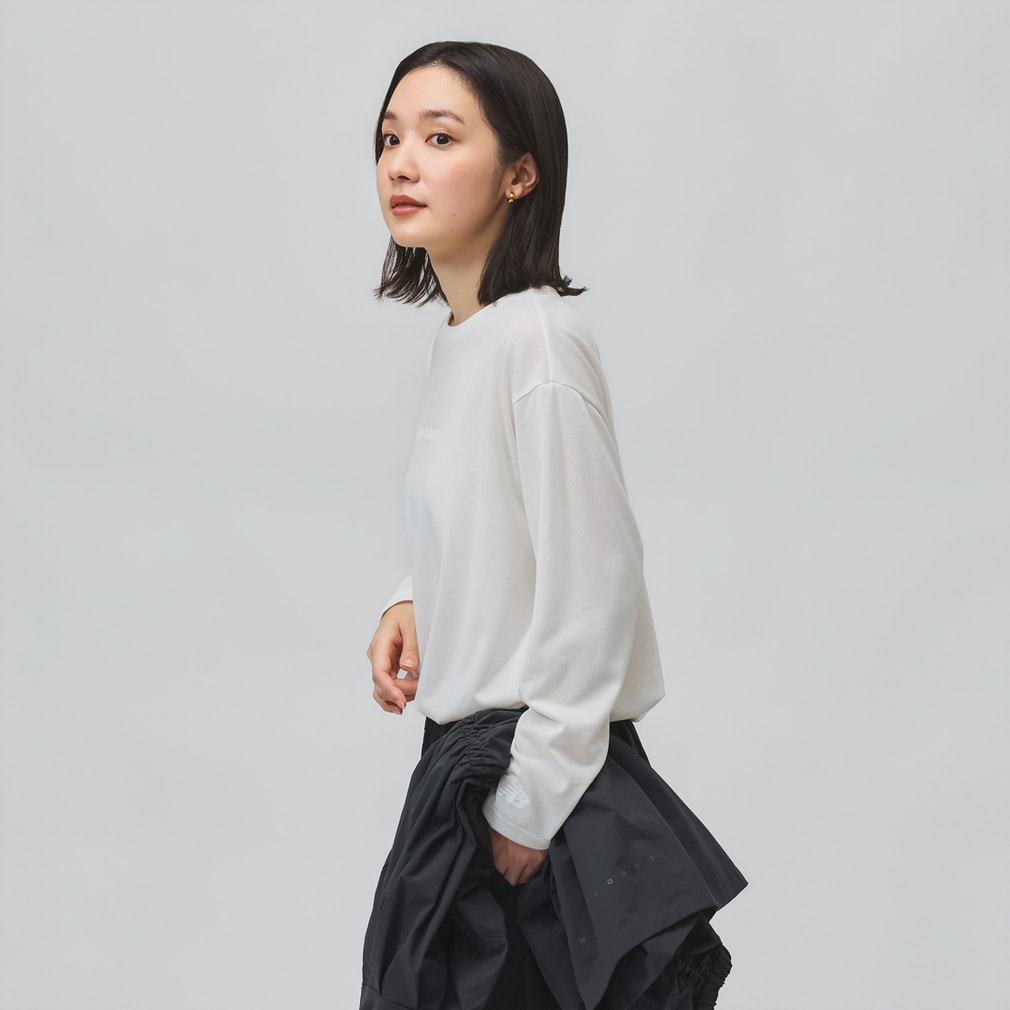ニューバランス THE CITY レディース 長袖 機能 Tシャツ