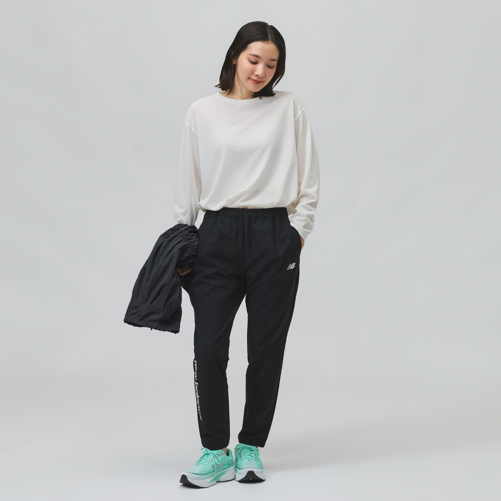 ニューバランス THE CITY レディース 長袖 機能 Tシャツ