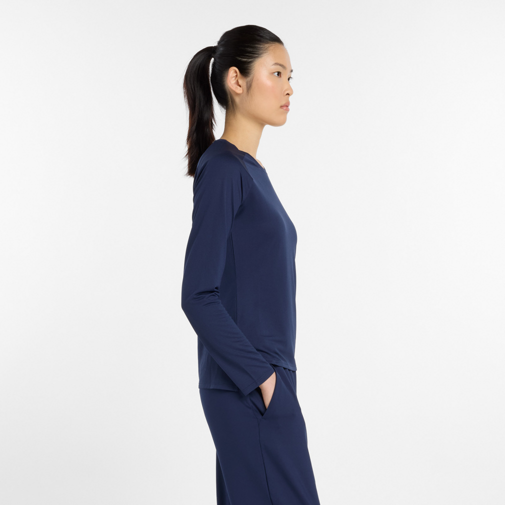 ニューバランス レディース 長袖 機能 Tシャツ Sport ロングスリーブT