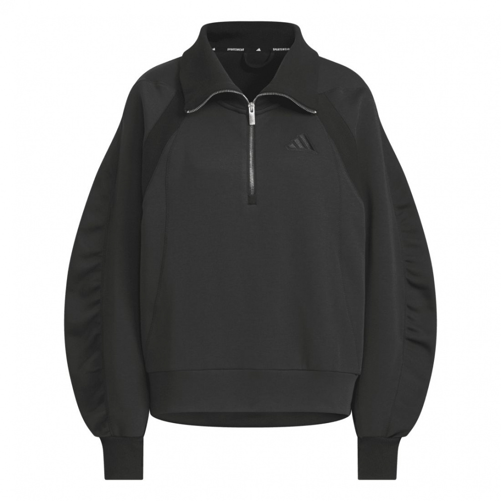 アディダス レディース Lux AC スペーサー ハーフジップ スウェット