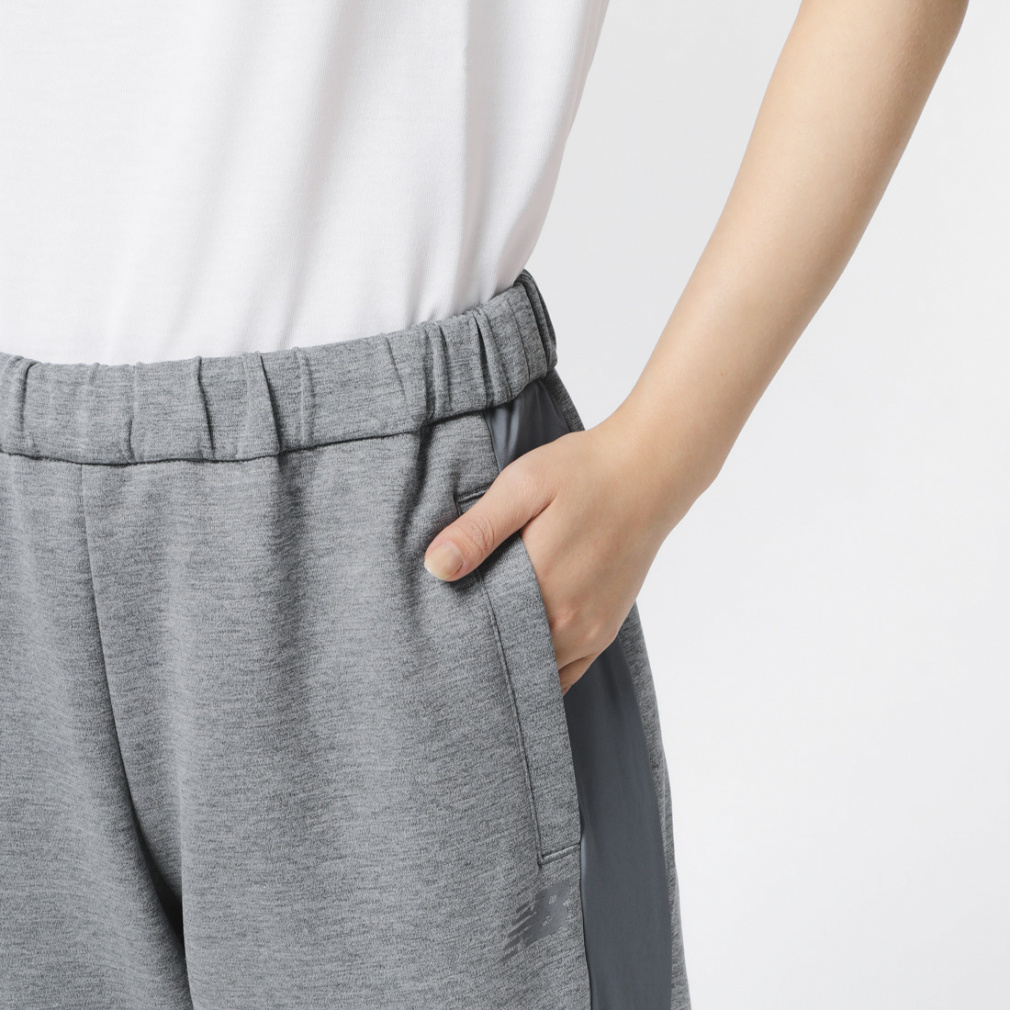 ニューバランス THE CITY レディース ウーブンコンビ ニットパンツ