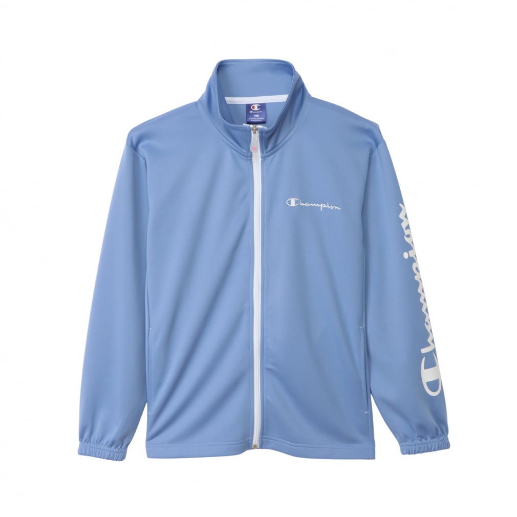 未使用級✨Champion ジャージ 日本製 ビッグサイズ 青 白 レトロ チャンピオン ジュニア キッズ 子供 ジャージ 上下セット ジャージ上下