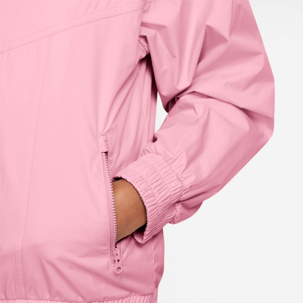 ナイキ ジュニア 中綿 ダウンジャケット ピンク 150 M 短丈 パーカー