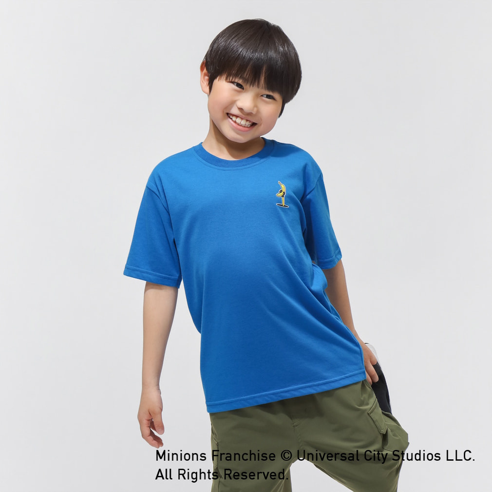 ファインプラス ジュニア キッズ 子供 半袖 シャツ ミニオンズ KIDS