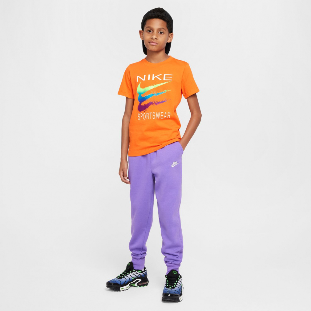 希少モデル　ナイキ　ウィンドランナー　チームオレンジ　Mサイズ　美品 ナイキ ジュニア キッズ 子供 半袖 Tシャツ YTH NSW BRANDMARK 2 S/S T