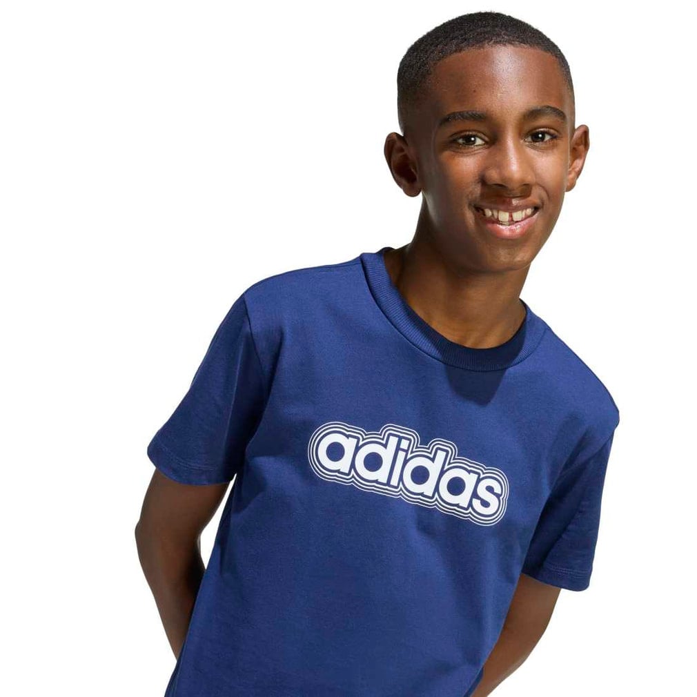 アディダス ジュニア キッズ 子供 半袖 シャツ ESSENTIALS 半袖Tシャツ