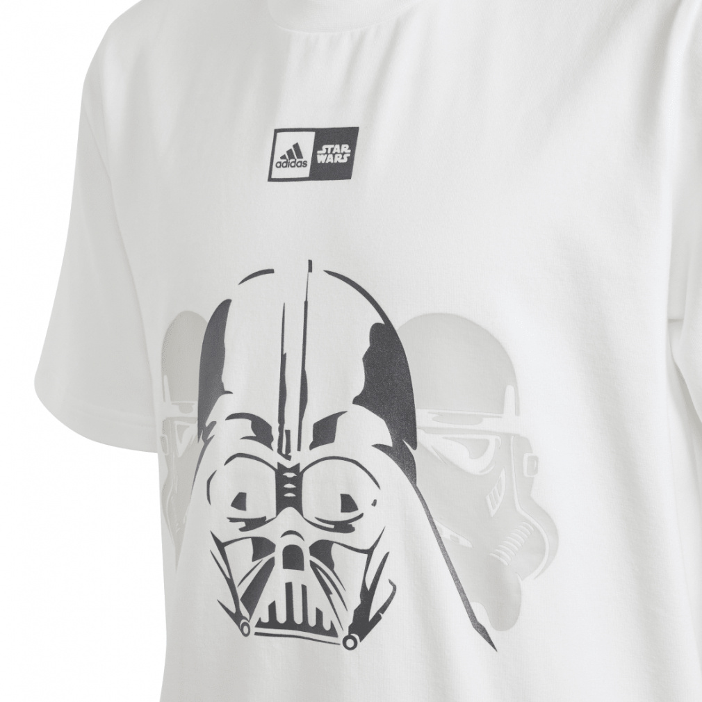  アディダス Tシャツ ホワイト アディダス ジュニア キッズ 子供 半袖 Tシャツ I STAR WARS