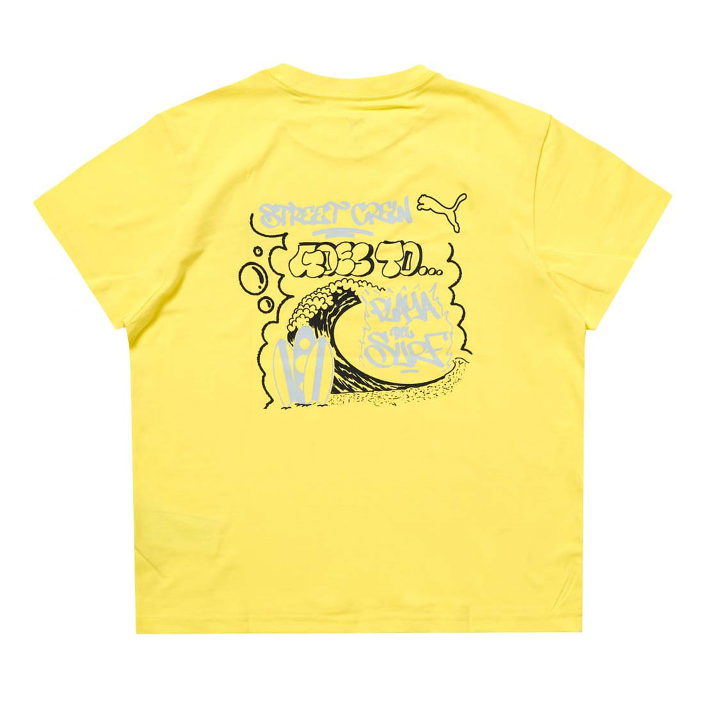 プーマ ジュニア キッズ 子供 半袖 シャツ MID90S リラックスド バック