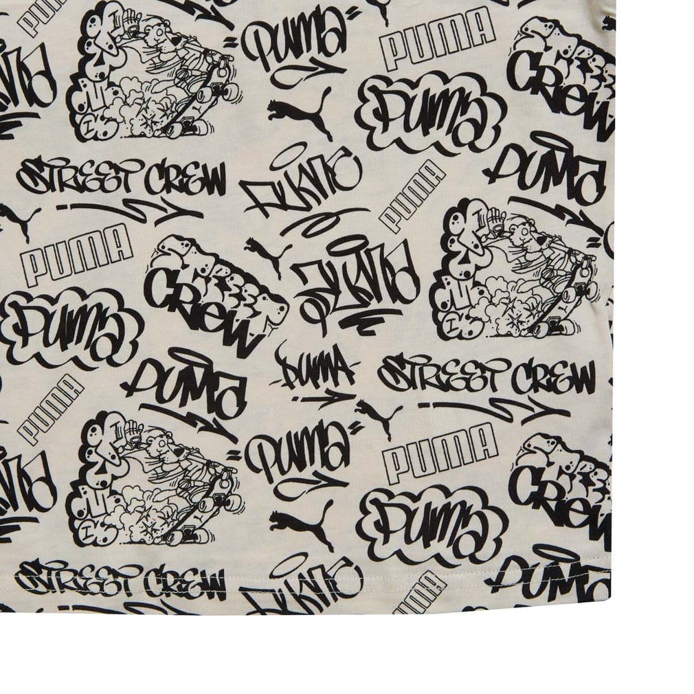 プーマ ジュニア キッズ 子供 半袖 シャツ MID90S AOP Tシャツ B