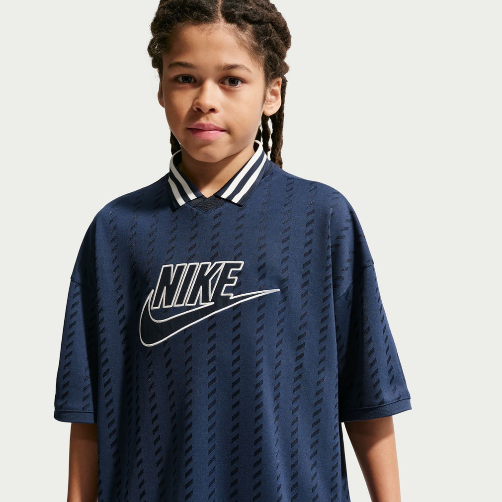 ナイキ ジュニア キッズ 子供 半袖 ポロシャツ YTH NSW CLN JERSEY S/S