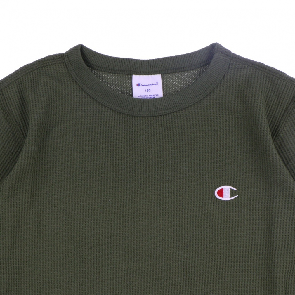 チャンピオン ジュニア キッズ 子供 長袖 Tシャツ 長袖Tシャツ LONG