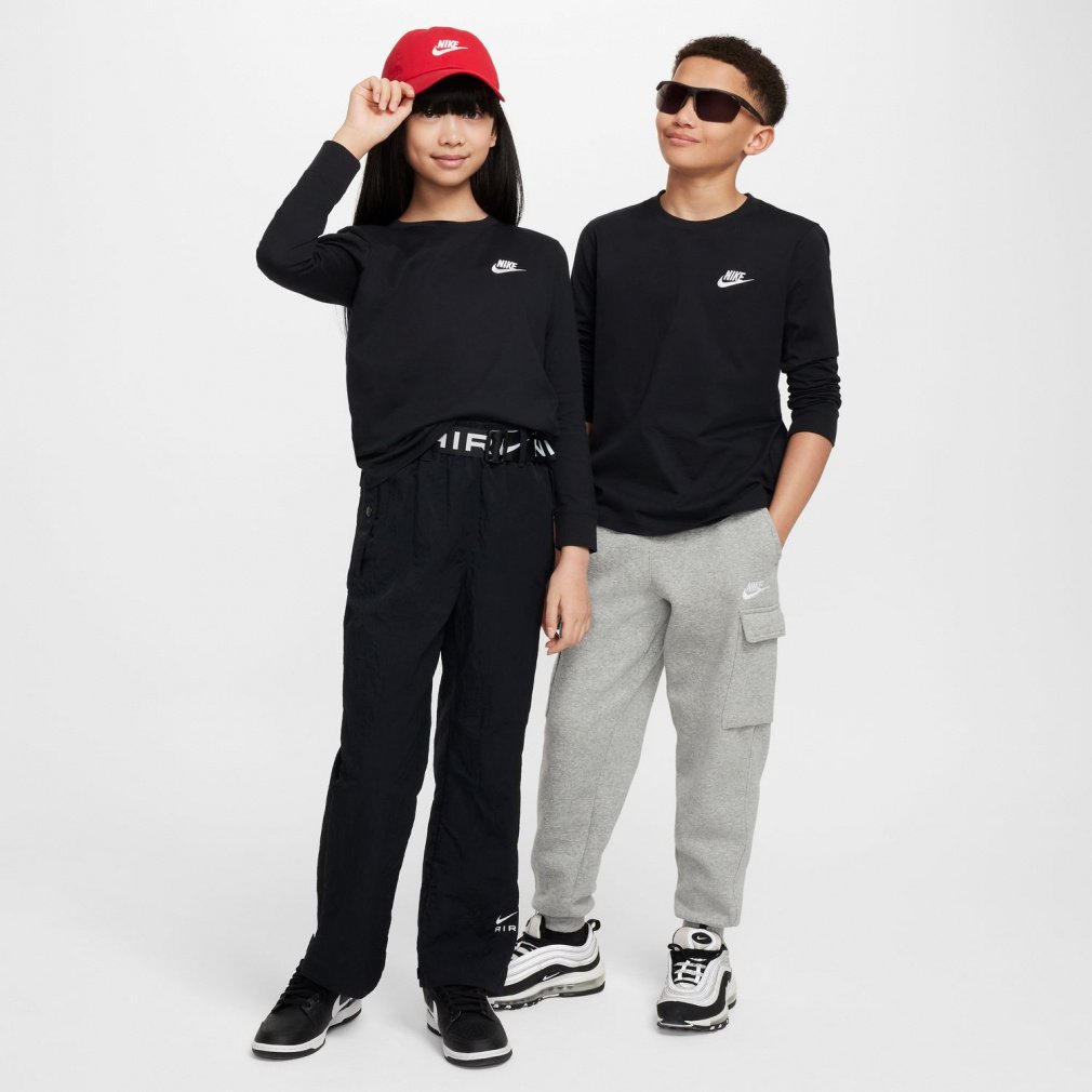 ナイキ ジュニア キッズ 子供 長袖 Tシャツ YTH NSW EMB FUTURA LBR L