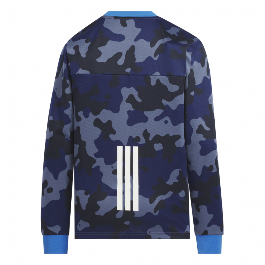 アディダス ジュニア キッズ 子供 長袖 Tシャツ マストハブ カモ柄