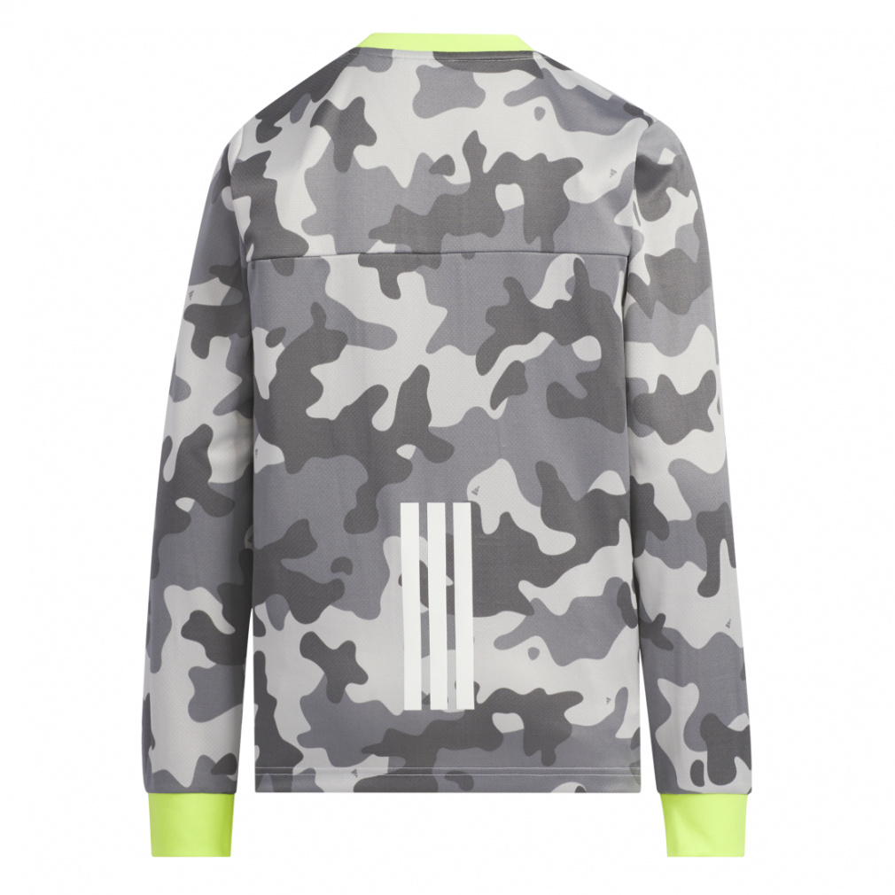 アディダス ジュニア キッズ 子供 長袖 Tシャツ マストハブ カモ柄