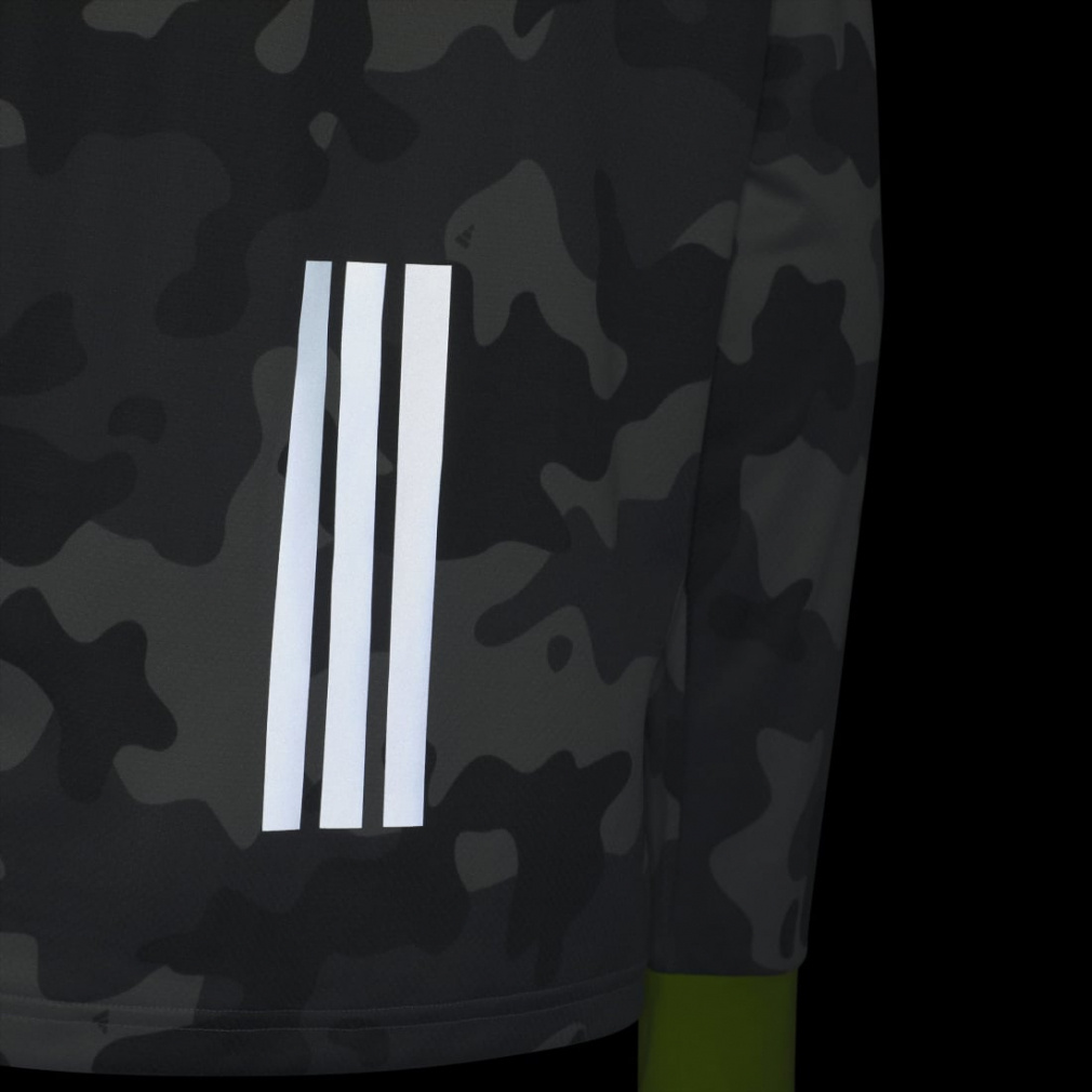 マストハブ カモ柄 レギュラーフィット ダブルニット長袖Tシャツ