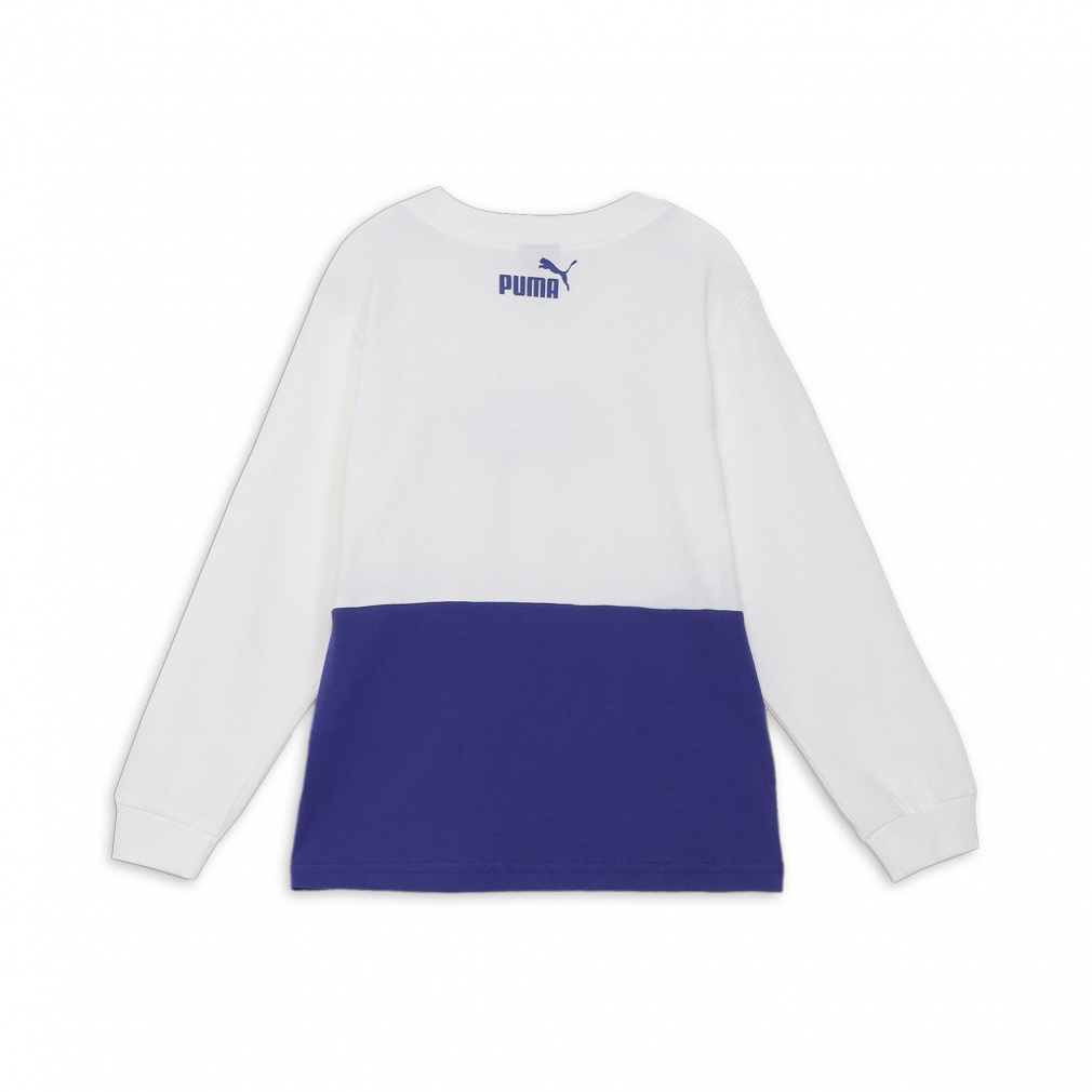 プーマ ジュニア キッズ 子供 長袖 Tシャツ PUMA POWER MX LS Tシャツ