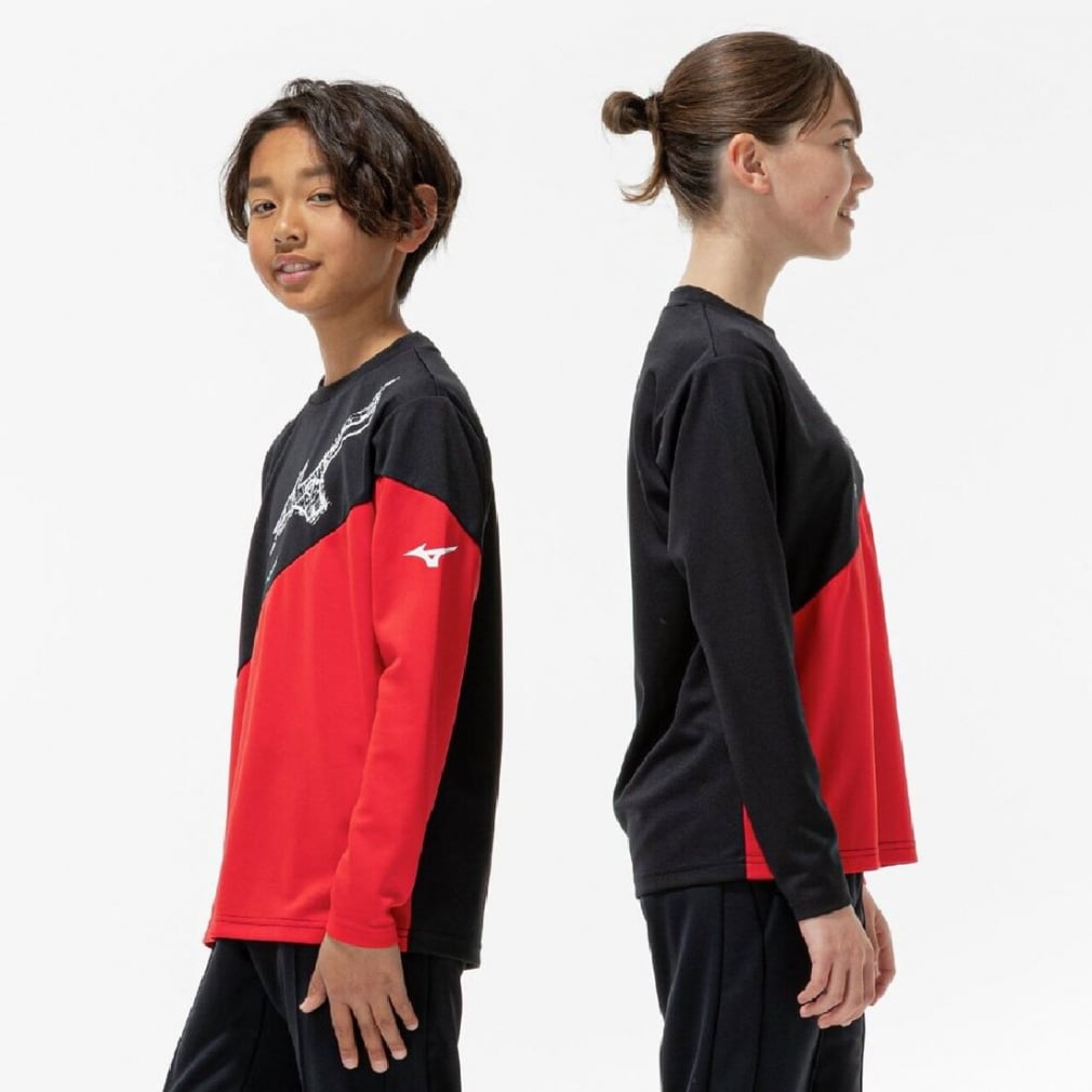 ミズノ ジュニア キッズ 子供 長袖 Tシャツ JR長袖ガチTシャツ