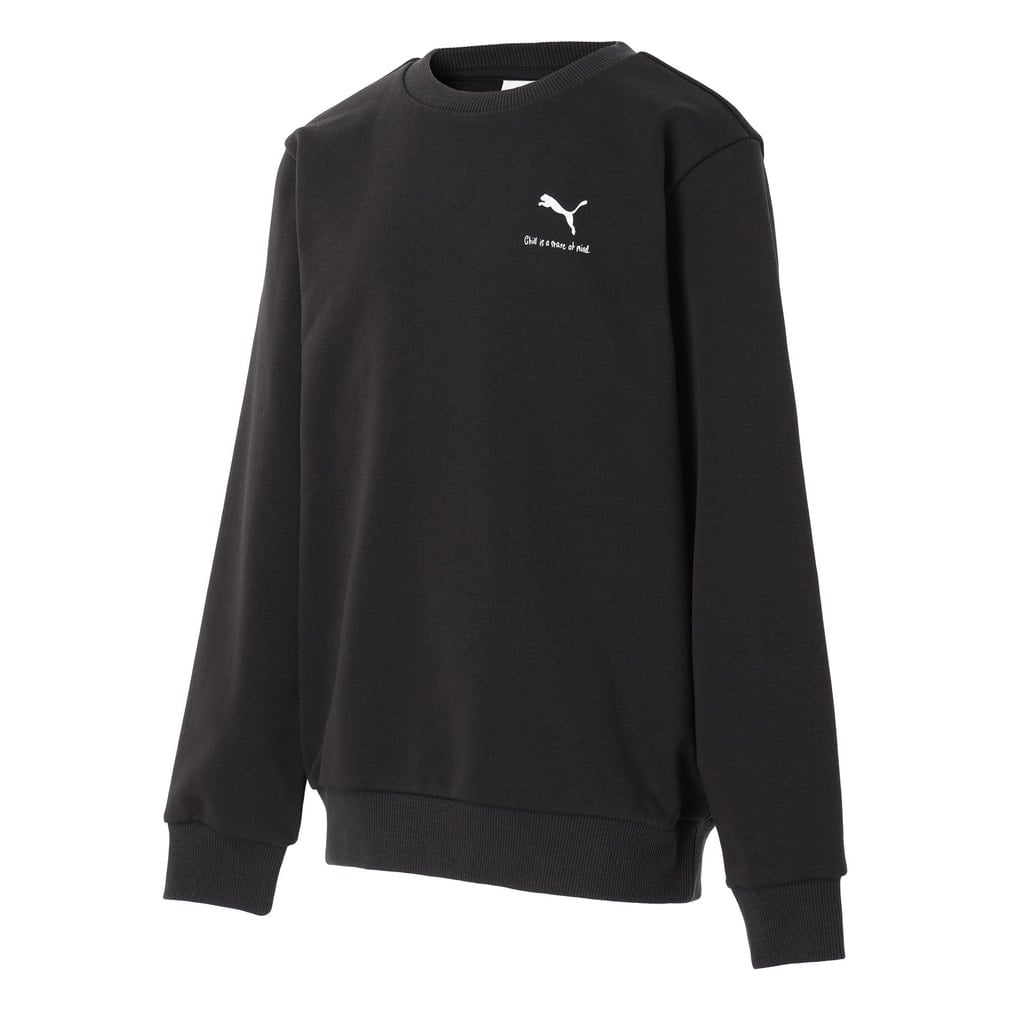 プーマ ジュニア キッズ 子供 スウェット トレーナー CREW SWEAT CHILL