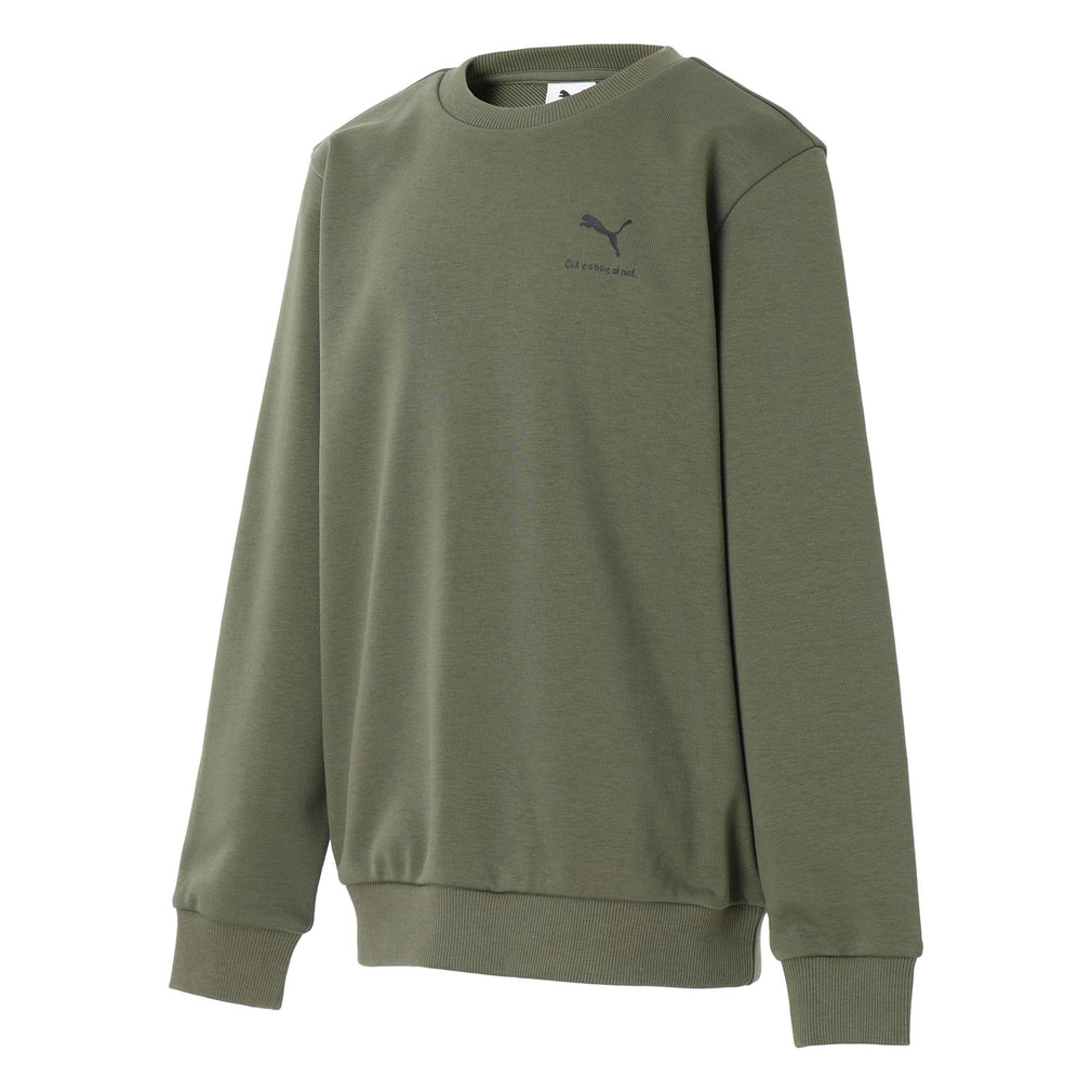 プーマ ジュニア キッズ 子供 スウェット トレーナー CREW SWEAT CHILL