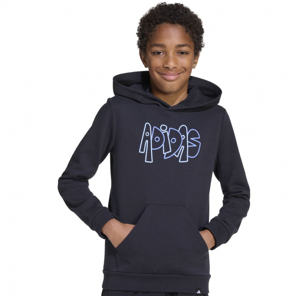 アディダス ジュニア キッズ 子供 スウェット パーカー グラフィティ