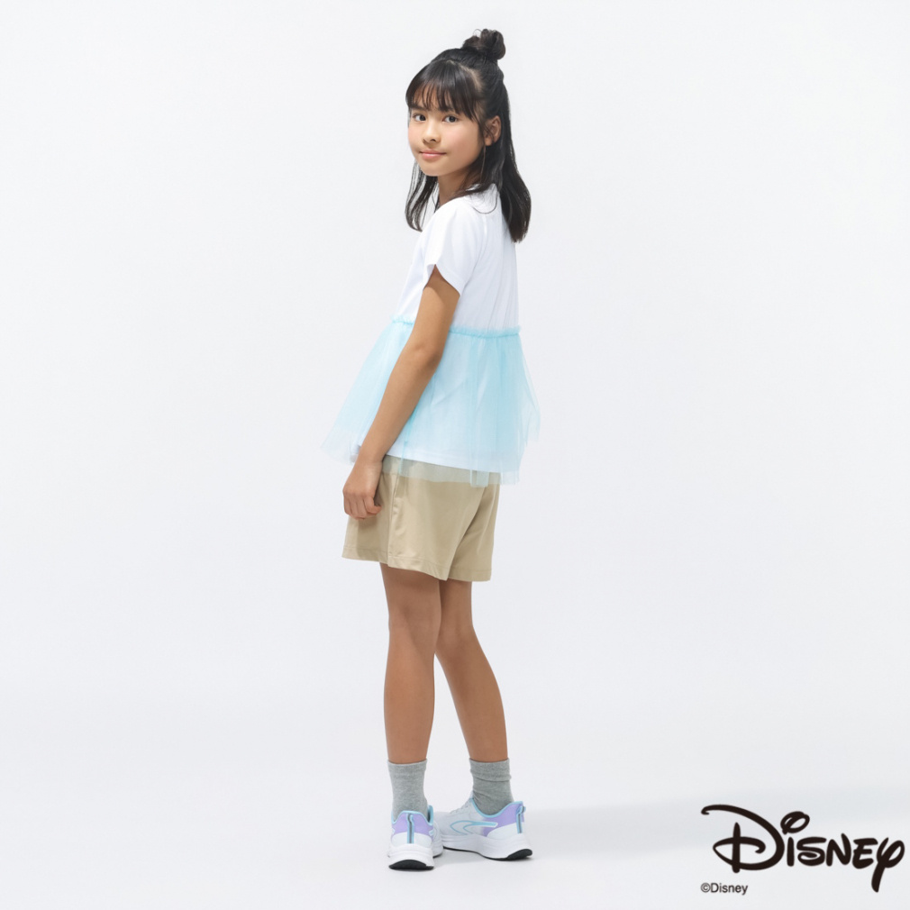 ディズニー ジュニア キッズ 子供 半袖 機能 Tシャツ iCOOL 遮熱UV